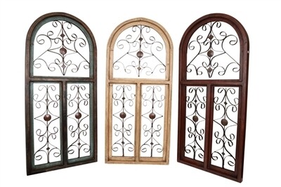 Barcelona-Wall Decor Window-Three Colors-20x44