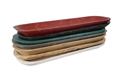 Extra Long Wooden Rustic Dough Bowl-12x40