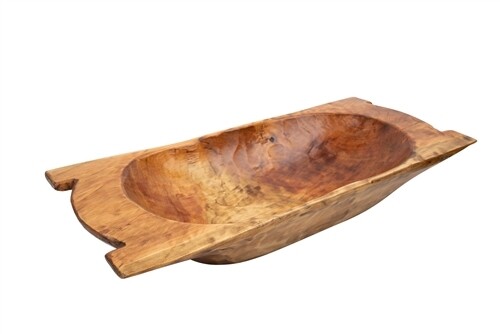 Food Safe Eurostyle Deep Trencher Dough Bowl-12x26 inches-Gorgeous