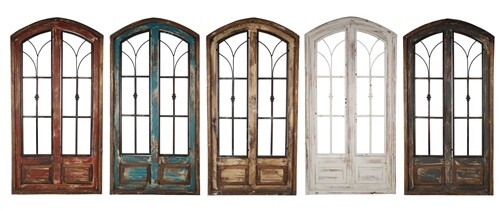 San Miguel Medium Farmhouse Architectural Window 24x48 inches