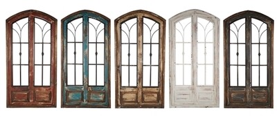 San Miguel Medium Farmhouse Architectural Window 24x48 inches