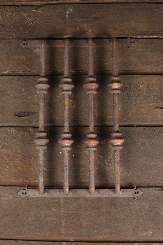 Iron Grate Window #1-Door-Hardware-Solid Iron-Speakeasy #1