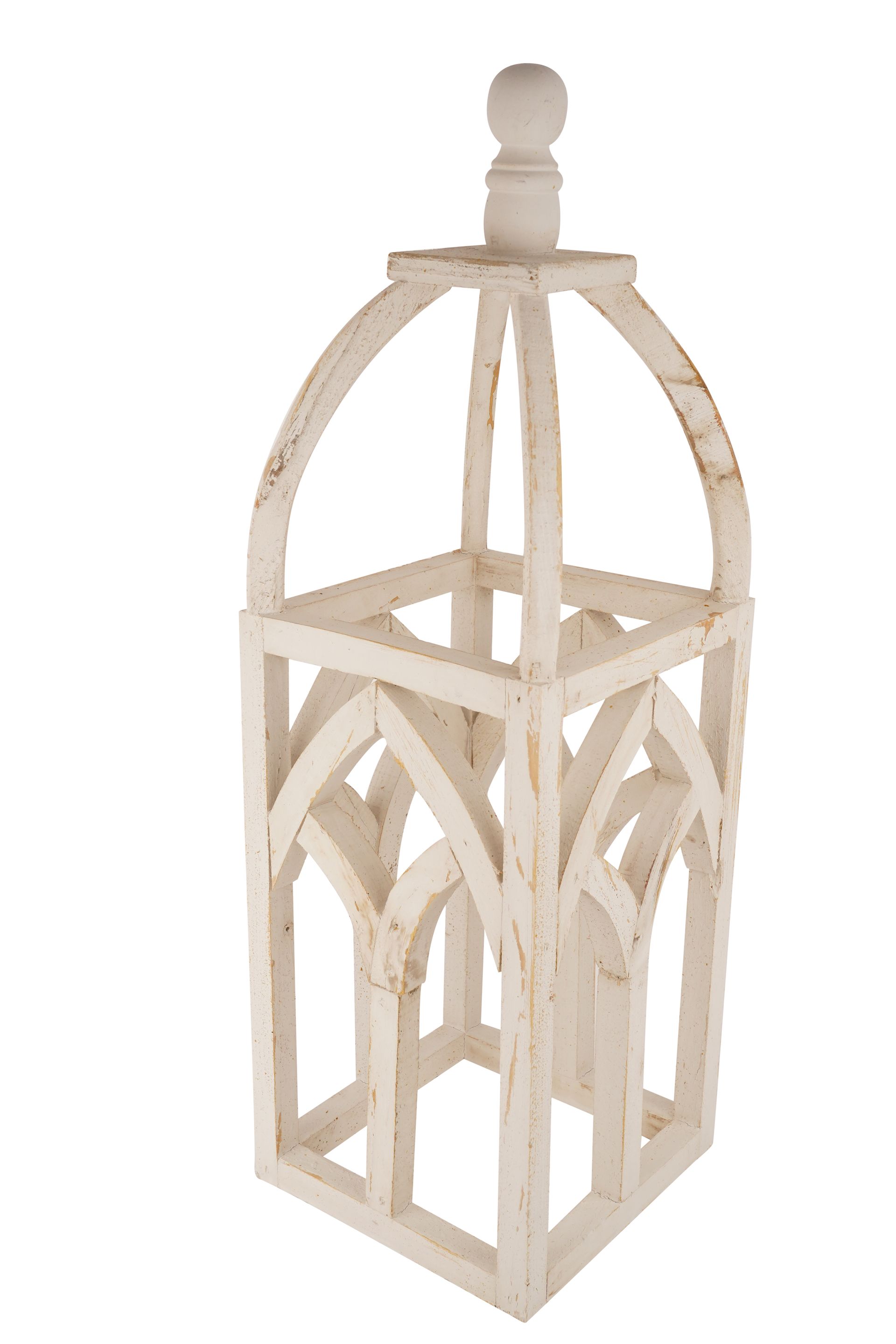 Cathedral Farmhouse Lantern-Home Decor-9x26-Handmade-Vintage Inspired-Farmhouse Kitchen-Centerpiece-3 Color Choices-Cathedral Lantern