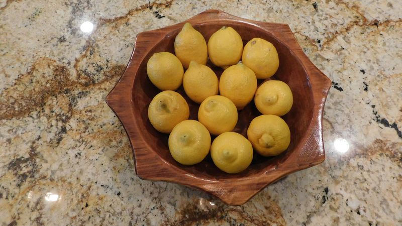 Starburst Food Safe Rustic Wooden-Round Dough Bowl-Batea-Primitive-14-16W x 2-3D inches-Round Star Burst Bowl-Serving Platter-