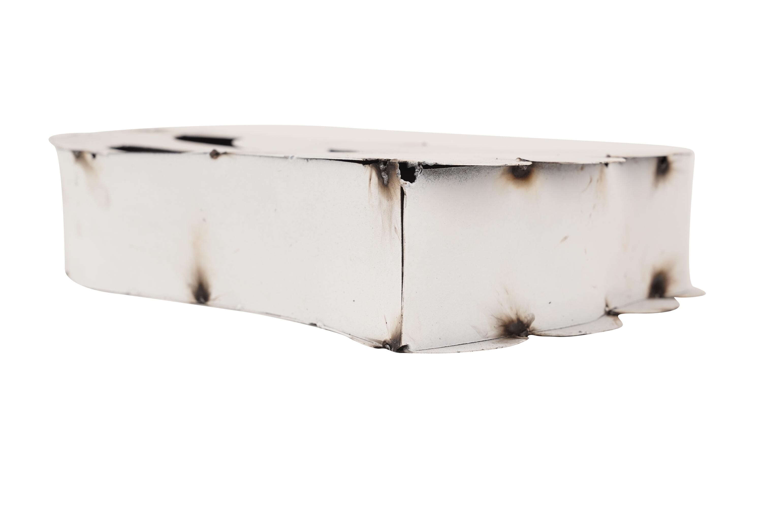 Halloween Ghosts-Set 3-Metal-Garden-Nesting-White-Outdoor Decor-Handmade-Halloween-Ghosts-White