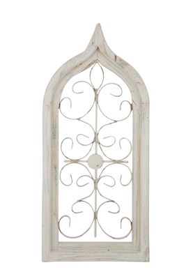Shabby Creek  Architectural  Window -Wall-Primitive-Garden-Patio-10x22-Distressed-Farmhouse-Iron and Wood