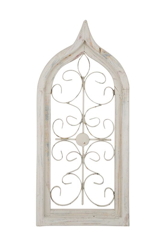Shabby Creek  Architectural  Window -Wall-Primitive-Garden-Patio-10x22-Distressed-Farmhouse-Iron and Wood
