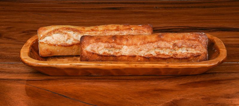 Food Safe Rustic Wooden Baguette Small Dough Bowl-Batea-Primitive-Farmhouse Board-5-6W x 18-20L x 2-3D in.-Bread Bowl-Serving-Small