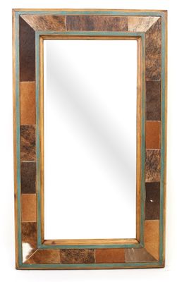 Cibolo Creek Cowhide Mirror-Wood-Handmade-Rustic-Western-Accent Mirror-Wall-Clavos-Vanity Mirror-12 Sizes Cibolo Creek Cowhide Mirror-Wood-Handmade-Rustic-Western-Accent Mirror-Wall-Clavos-Vanity Mirror-12 Sizes