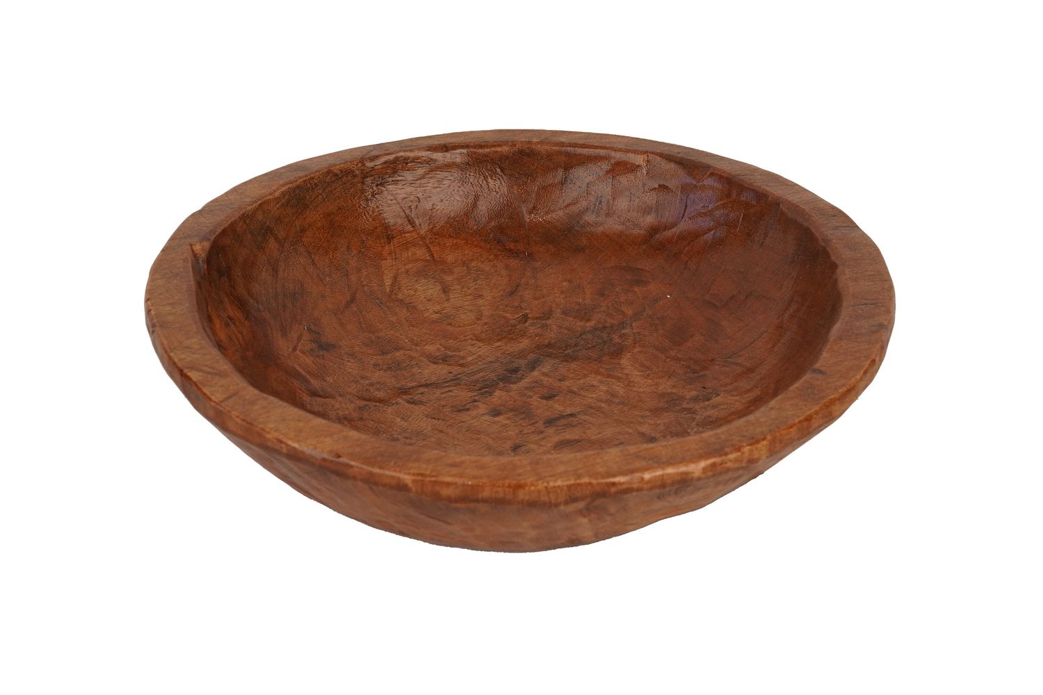 Insalata Food Safe Wooden Deep Round Dough Bowl-Batea-Primitive-Farmhouse-Party Bowl-Serving Bowl-15 x 3  inches-NEW-Salad Bowl-Insalata