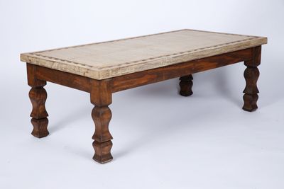 Desert Trails™ Coffee Table-Handcrafter-Western-Vintage Look-Rustic-Conchos-Clavos-Handmade-Solid Wood-Several Sizes Desert Trails™ Coffee Table-Handcrafter-Western-Vintage Look-Rustic-Conchos-Clavos-Handmade-Solid Wood-Several Sizes