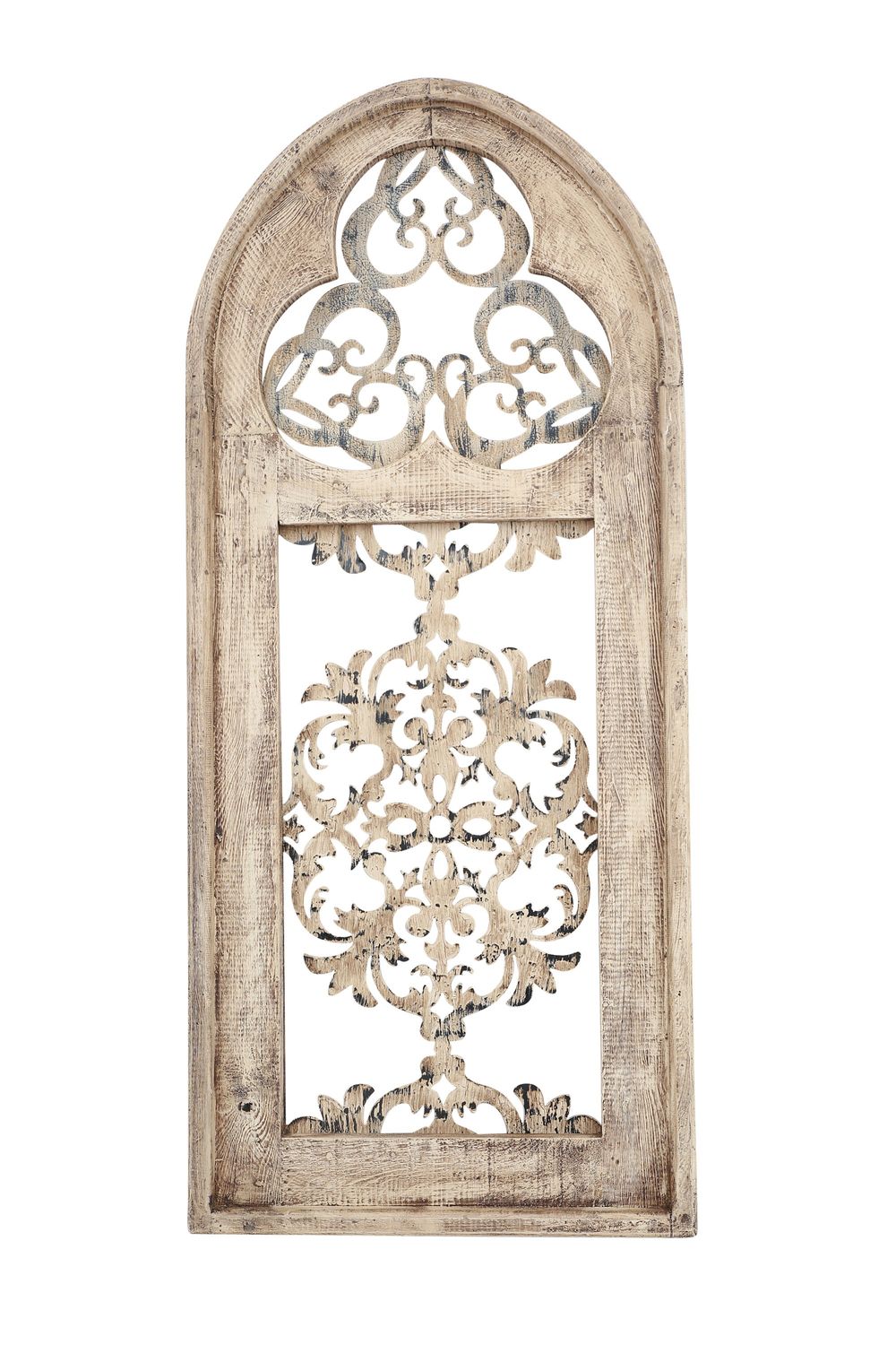 White Creek  Architectural Window-Farmhouse Style-Farmhouse Kitchen-Wall-Primitive-Rustic-Garden-21x47 inches-Patio