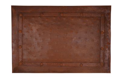 Iron Hammered Metal Panel-24x36 inches-Handmade-Rust Finish-Furniture Making-Projects-Handmade-Metal Panel-24x36 inches