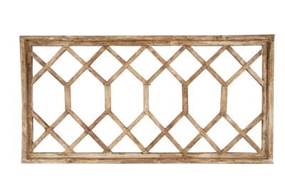 Diamond Double Window-Large-Wall-Primitive-Rustic-Garden-Patio-42-44 Long x 21 High-Wall Decor-Distressed-Farmhouse-Five Colors-Large Double