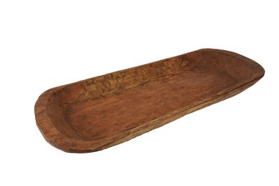 Elegant PLUS Rustic Wooden Dough Bowl- Batea-Deep-Wooden-Handmade-11-12W x 29-30L x 3D inches-A Beauty-The Perfect Size Elegant PLUS Rustic Wooden Dough Bowl- Batea-Deep-Wooden-Handmade-11-12W x 29-30L x 3D inches-A Beauty-The Perfect Size