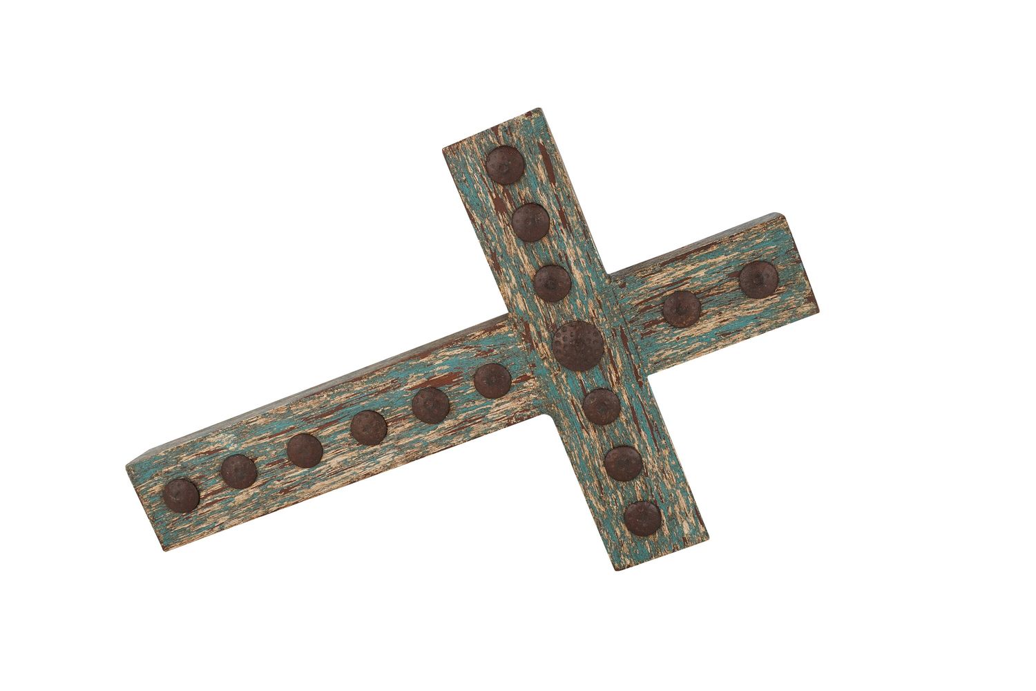 Puebla Wall Clavo Cross-Wall Decor-Crosses-Handmade-Wall-11x17-Gorgeous-NEW ITEM