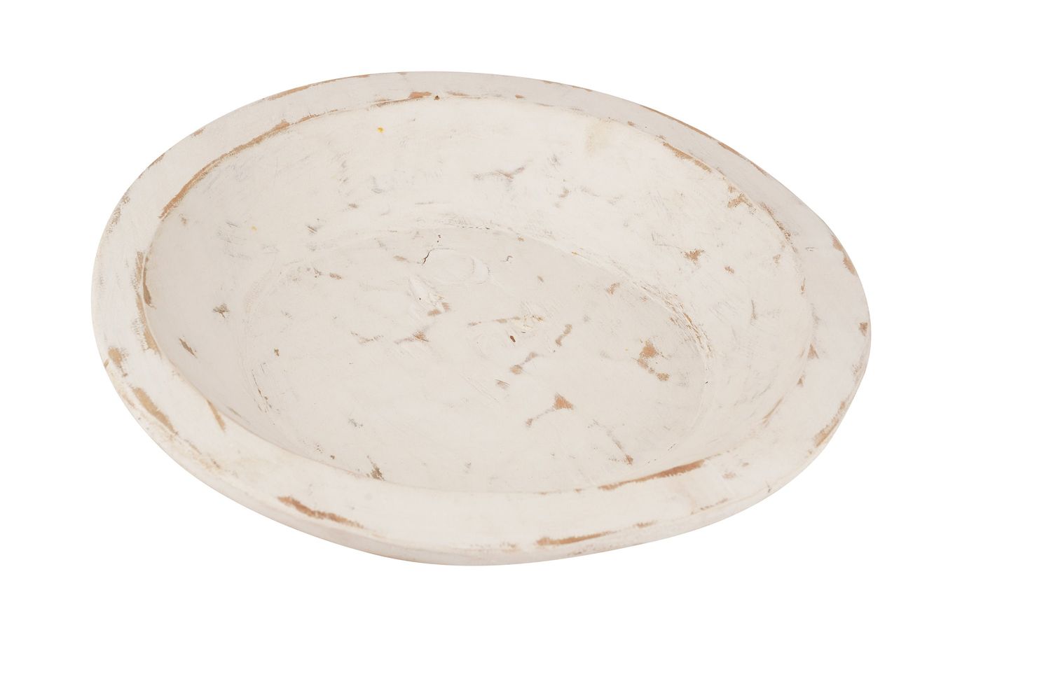 Round Rustic Wooden Dough Bowl-Newborn Prop-Farmhouse-Primitive-Wood-Trencher-Handmade-14-16 inches Wide and 2.5 inches Deep-8 Colors