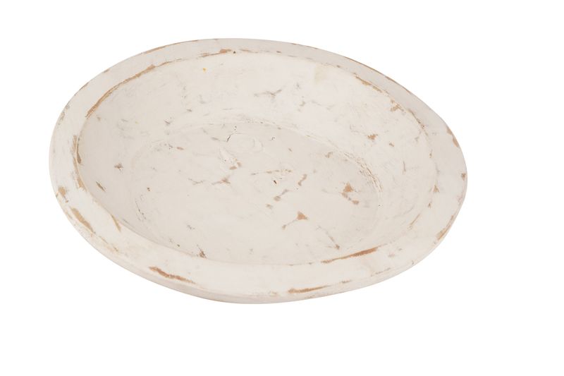 Round Rustic Wooden Dough Bowl-Newborn Prop-Farmhouse-Primitive-Wood-Trencher-Handmade-14-16 inches Wide and 2.5 inches Deep-8 Colors