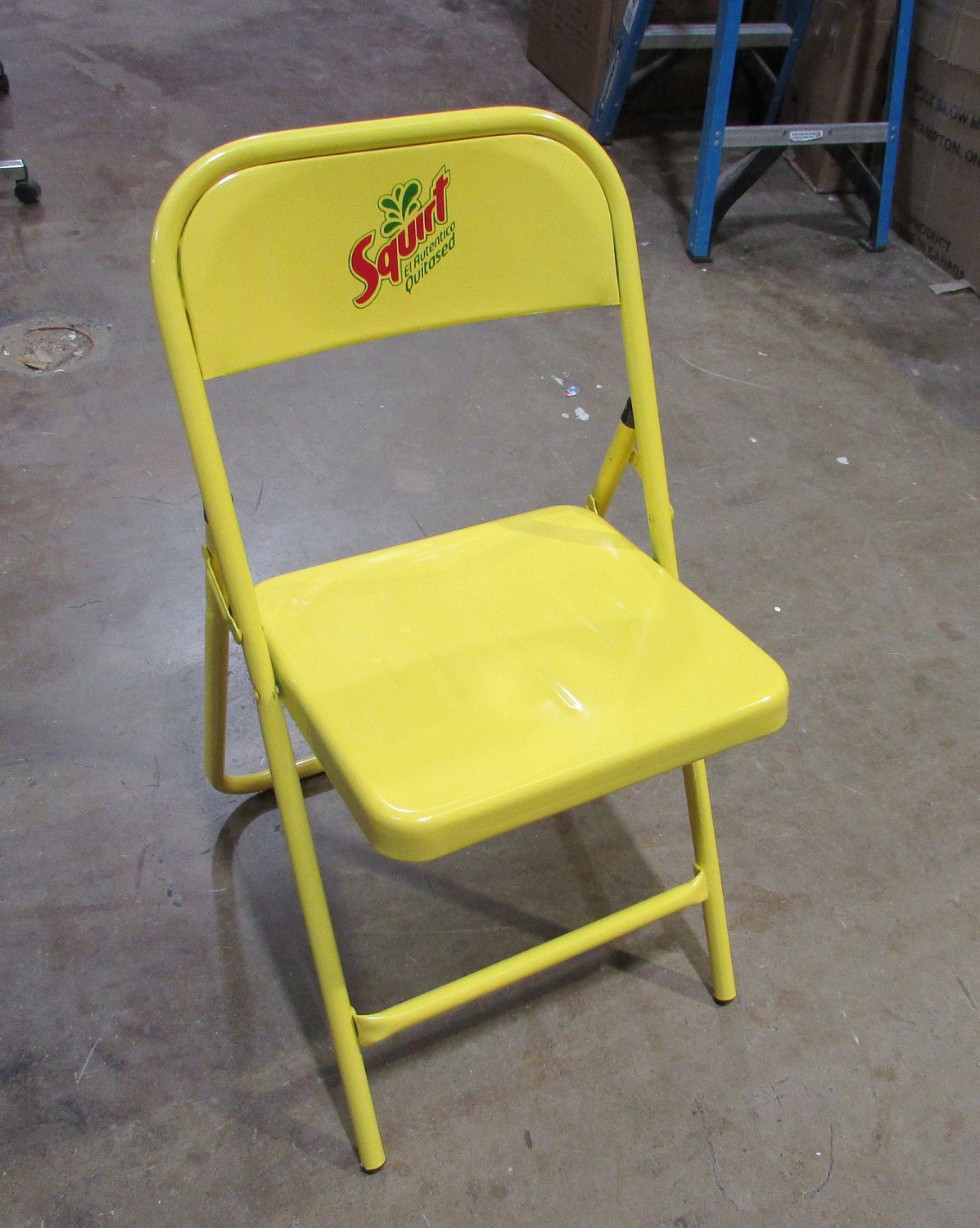 Squirt Metal Chair-Mexican-Restaurant- Bar-17W x 32H-Single Chair-Patio Furniture-Soda-Man Cave-Food Truck Furniture
