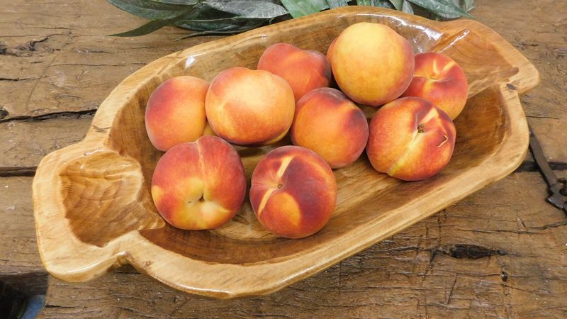 Bougie Food Safe Wooden Dough Bowl- Batea-Handmade-Natural-Solid Wood-Beautiful-11-12 x 19-20 x 3-Party-Host-Entertaining-Platter-GORGEOUS