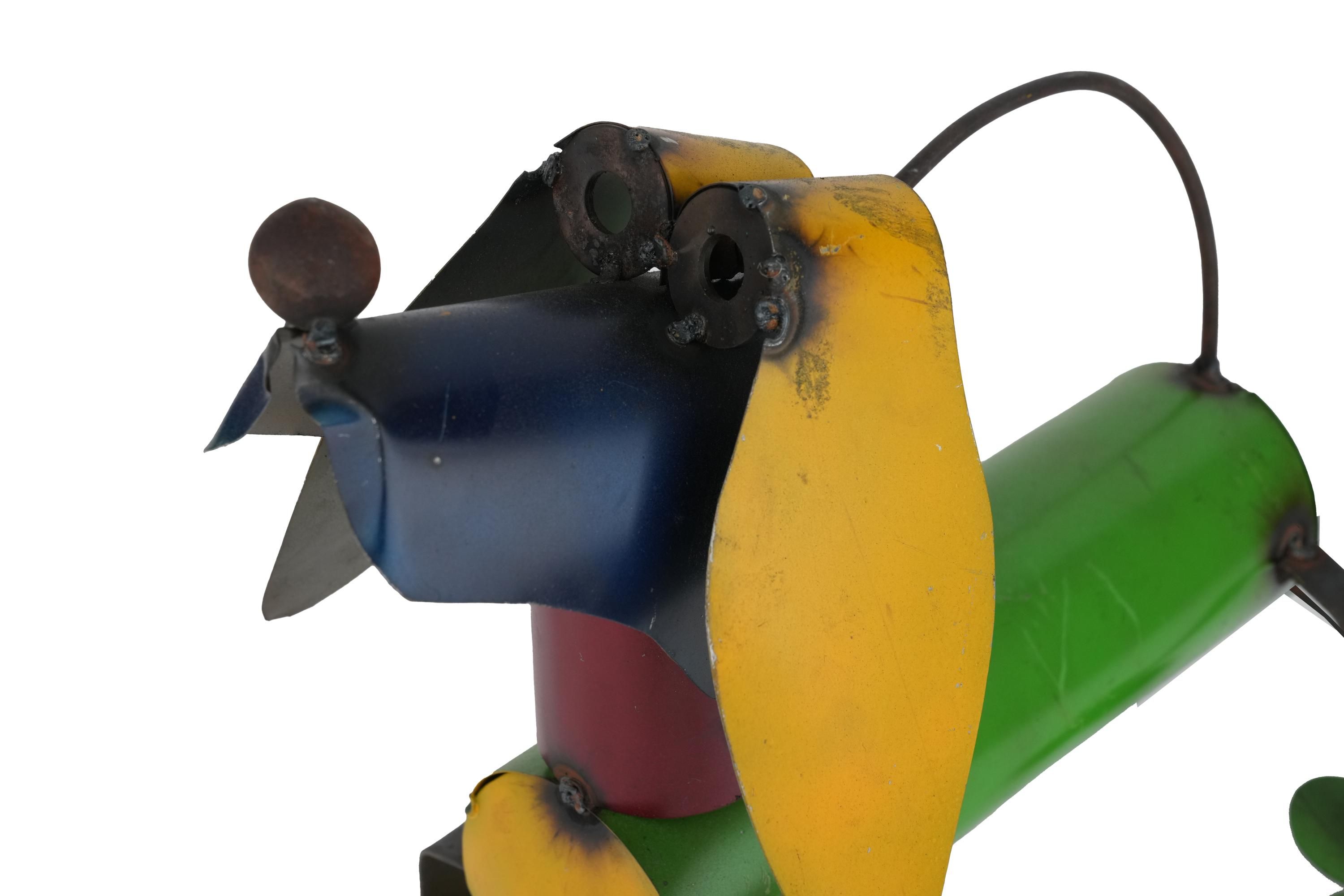 Wiener Dog-Metal-Yard Art-Animal-14Lx9Wx12H inches-Dachshund-NEW