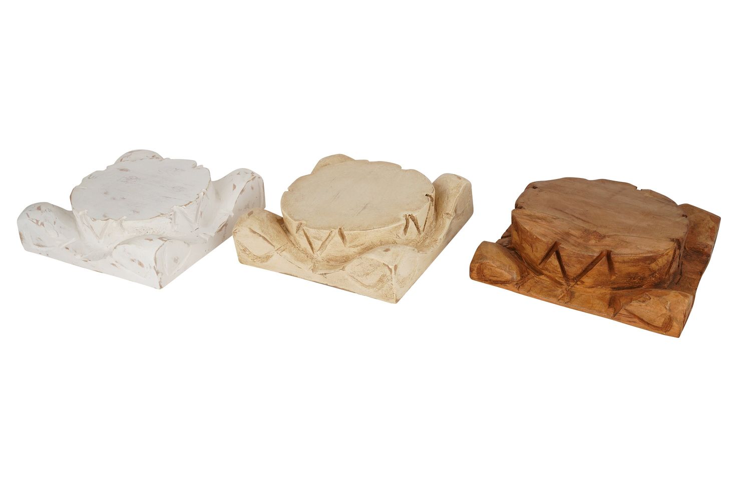Farmhouse Medium Wooden Cake Stand-Display-Primitive-Rustic-12x12x3.5 inches-Farmhouse Decor-Gorgeous-Solid Wood-Colors-Medium