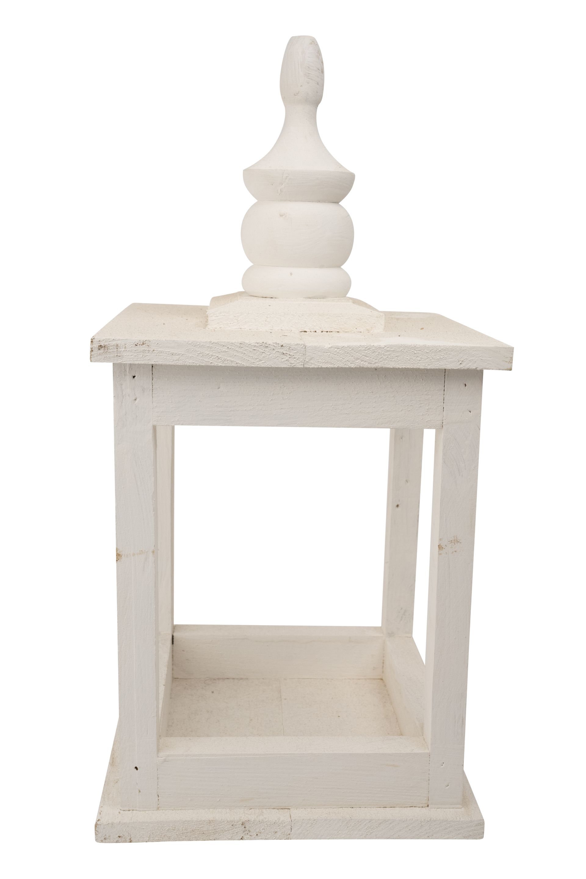 Dunlap Farmhouse Wood Lantern-8.5x17 inches-4 Color Choices-NEW-Primitive-Farmhouse Kitchen-Centerpiece- Centerpiece-Dunlap Lantern