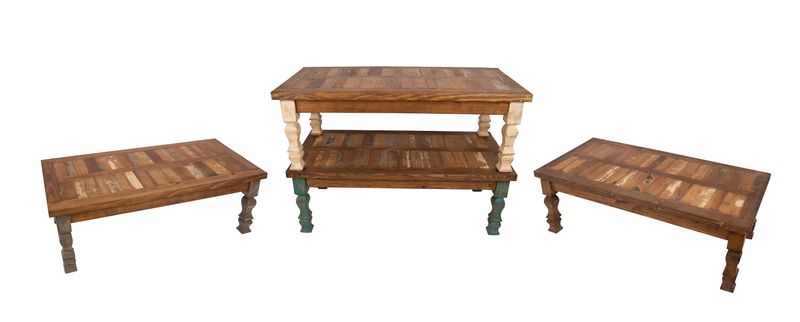 Reclaimed Wood Coffee Table-Western-Vintage Look-Rustic-Handcrafted-Solid Wood-Re Purposed-Several Sizes-Four Leg Colors
