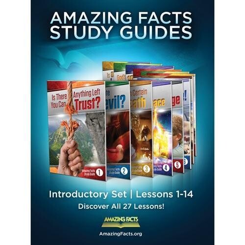 Amazing Facts Bible Study Guides Introductory 1-14 (B3)