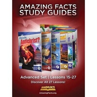 Amazing Facts Bible Study Guides Advanced 15-27 (B3)