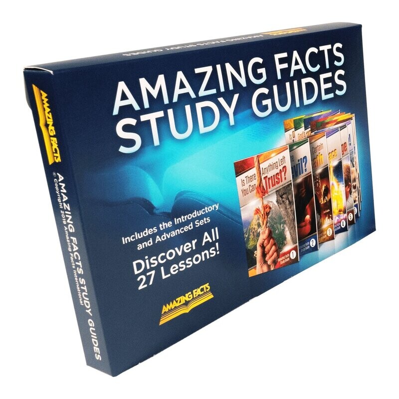Amazing Facts Bible Study Guides Complete Set - 27 Lessons (D6)