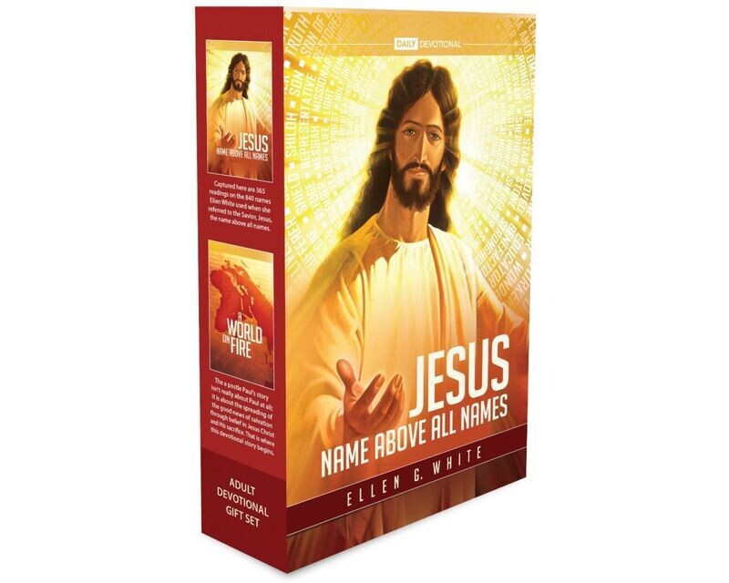 Adult Daily Devotional-Book Set 2021 - Orange/Red (D6)