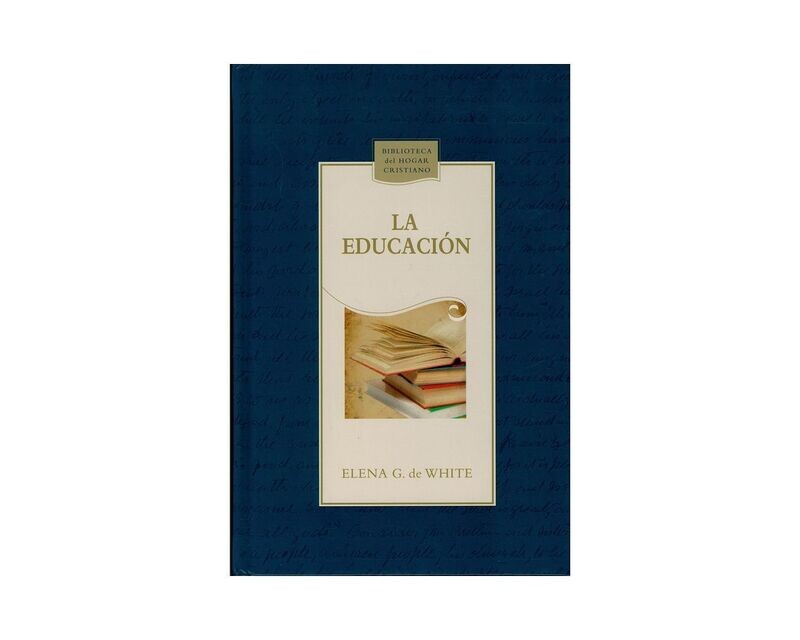 Education Hardback Blue Spanish - EGW (D9)