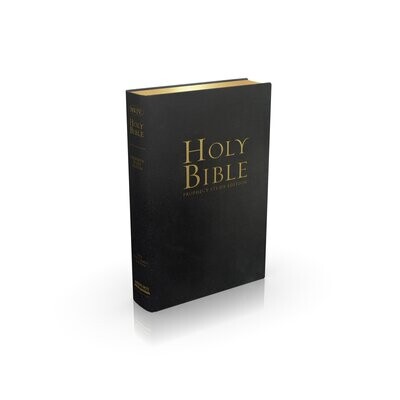 Holy Bible Black Leather (B2)