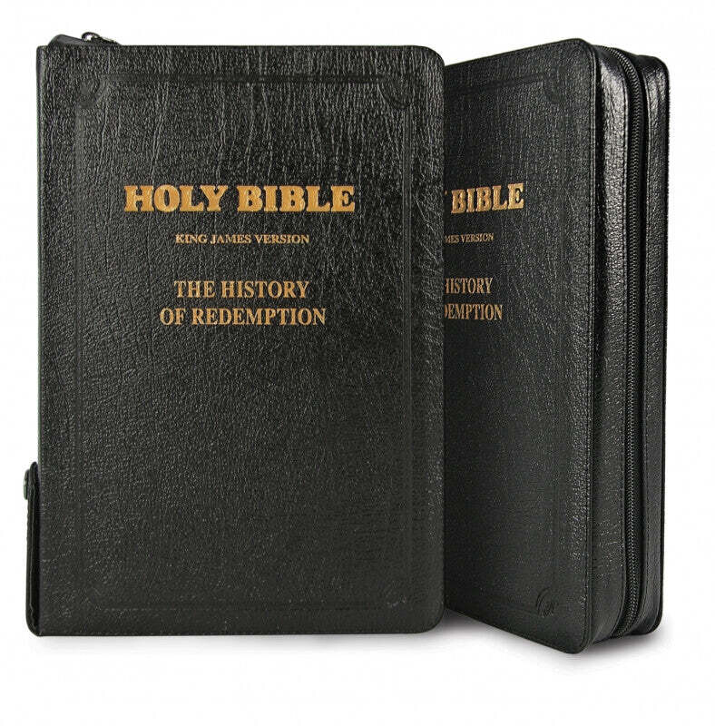  KJV Bible with History of Redemption Zipper (B2)