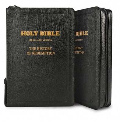  KJV Bible with History of Redemption Zipper (B2)