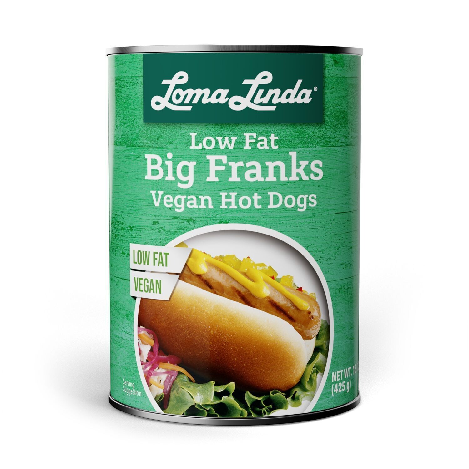 Loma Linda Big Franks Low-Fat 15 oz
