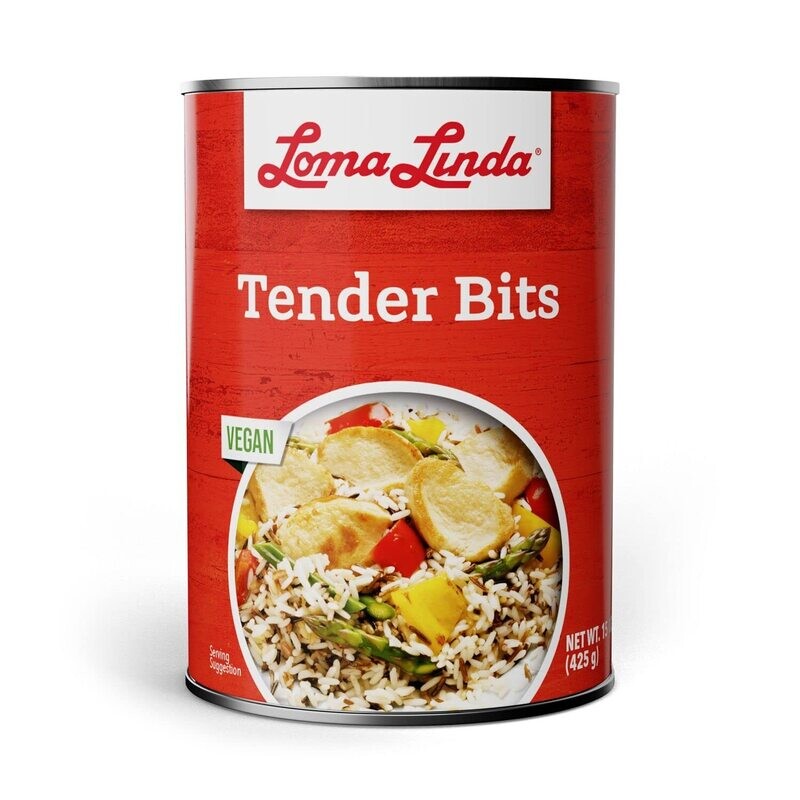 Loma Linda Canned Tender Bits 15oz (E9)