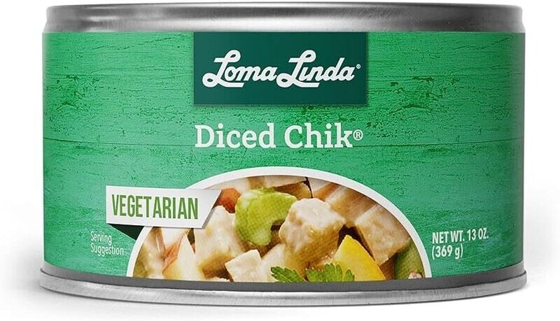 Loma Linda Diced Chik 13oz Can (E9)