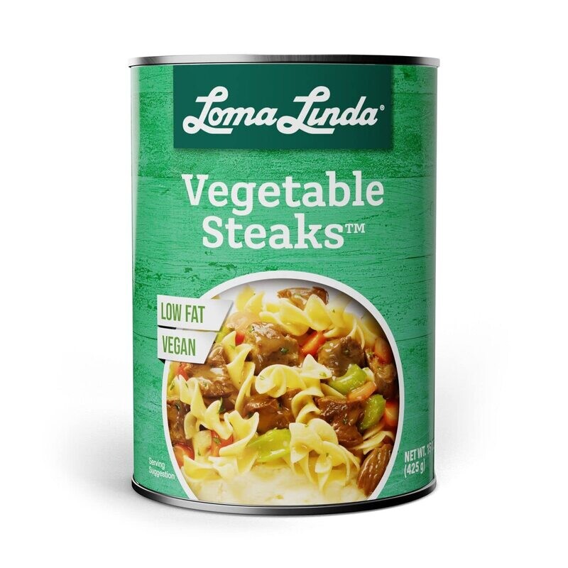 Loma Linda Vegetable Steaks 15 oz (E9)