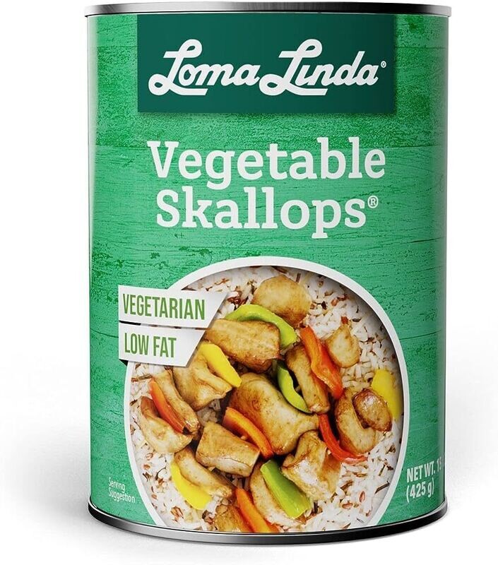 Loma Linda Vegetable Skallops 15 oz (E9)