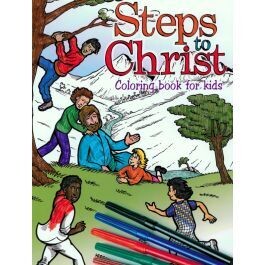 Steps to Christ Coloring Book for Kids (B9)