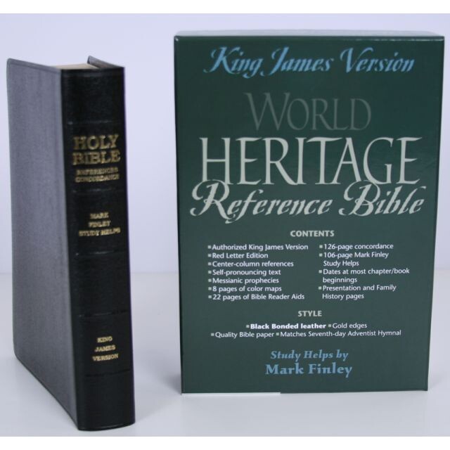 World Heritage Bible - KJV Pocket Edition Black Bonded (B2)