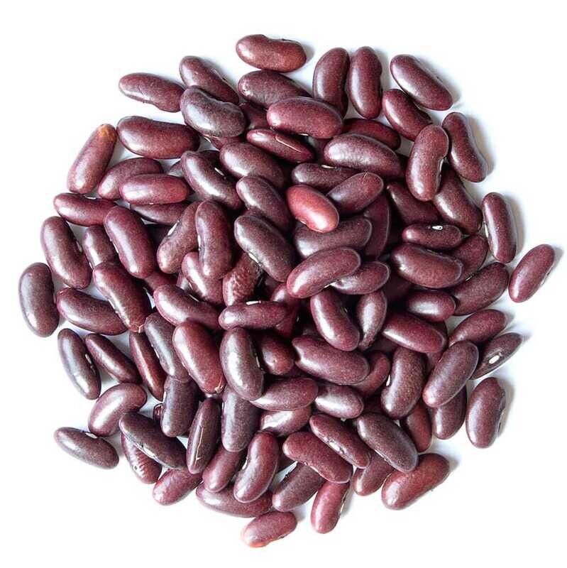 121 Kidney Beans Dark Red Organic - 1 lb. (F8)