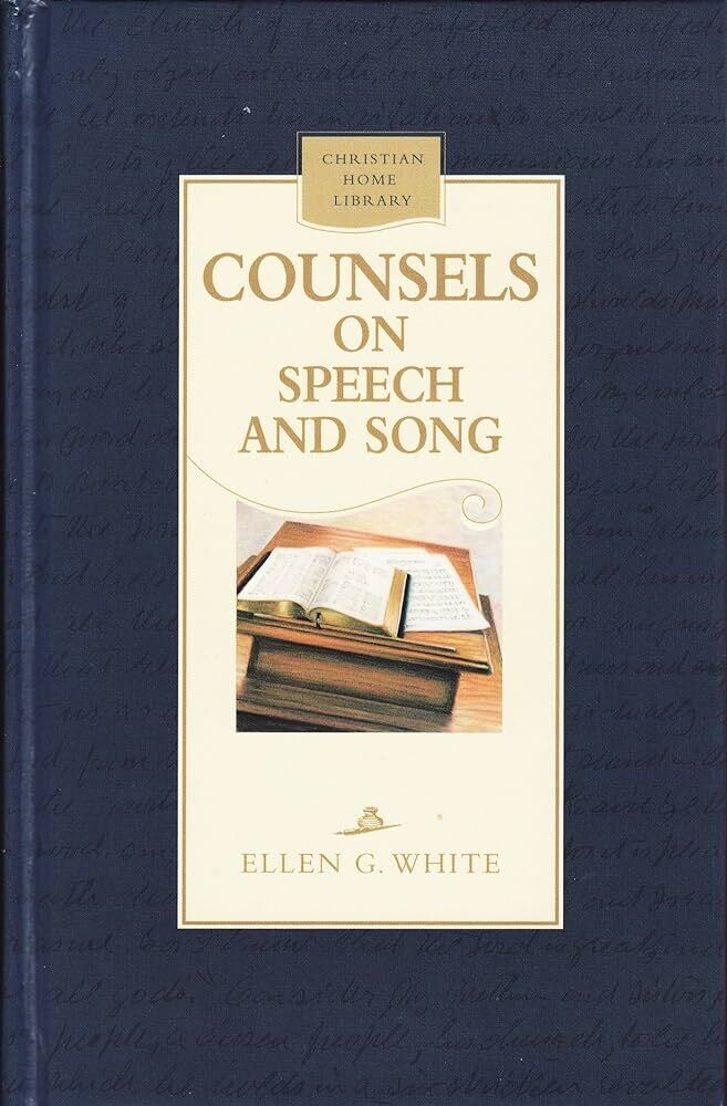 Counsels on Speech and Song Hardback Blue - EGW (D1)