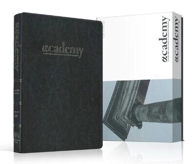 Academy Study Bible - Genuine Goatskin Leather - Black