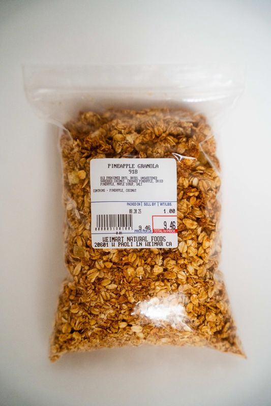 Pineapple Granola