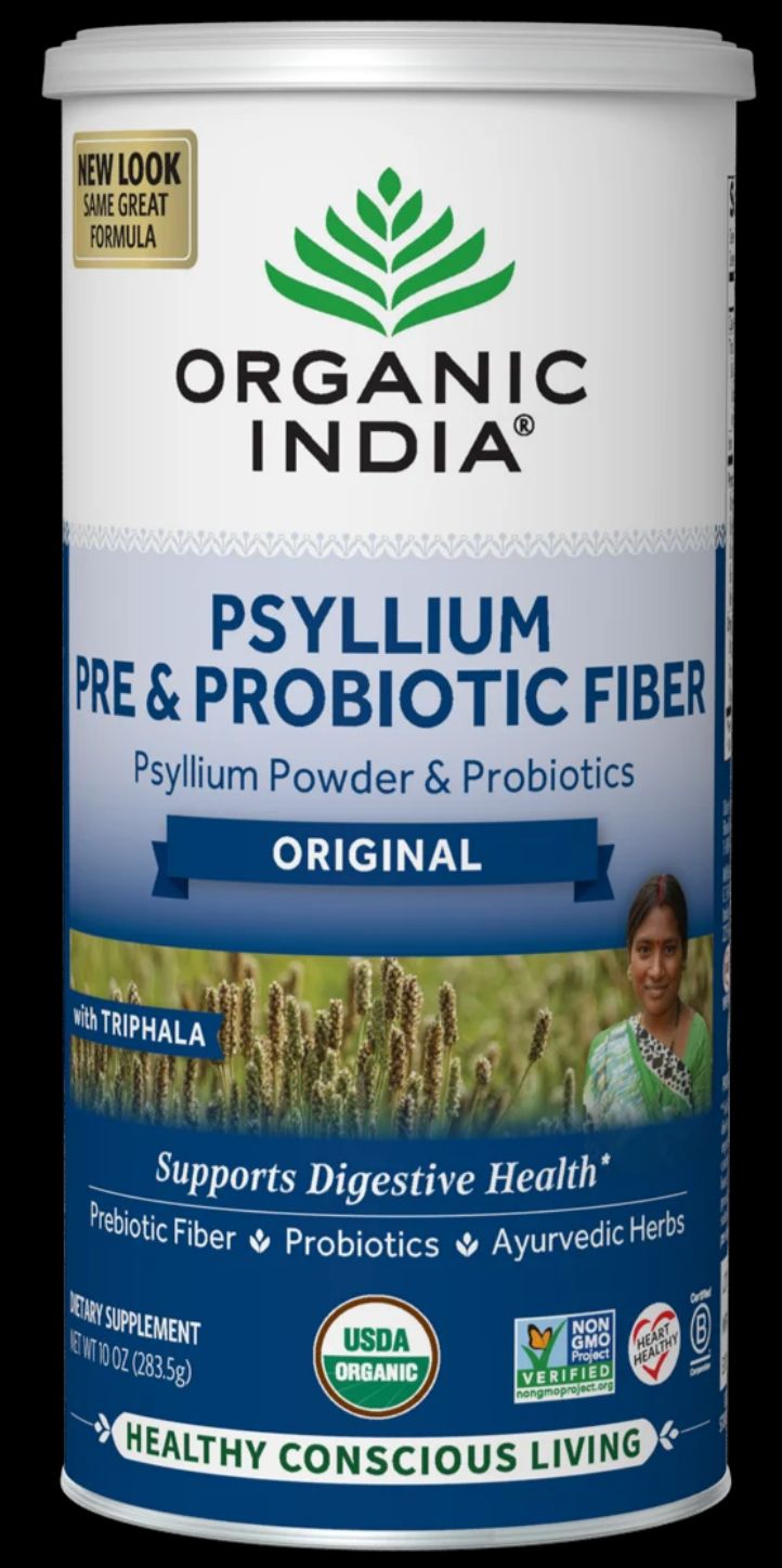 Organic India Psyllium Pre & Probiotic Fiber