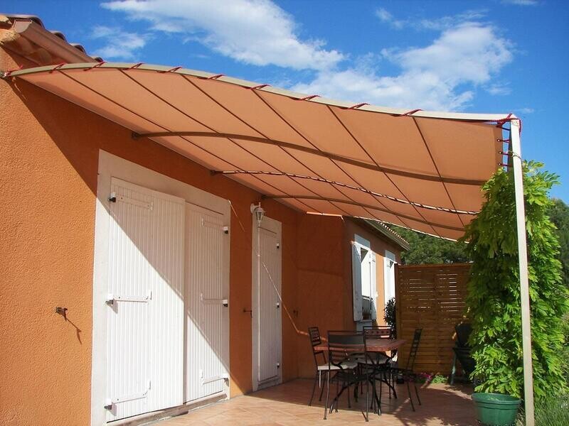 Entoilage pergola