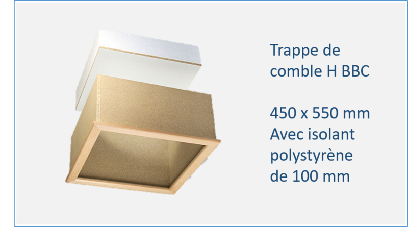 Trappe de comble H BBC